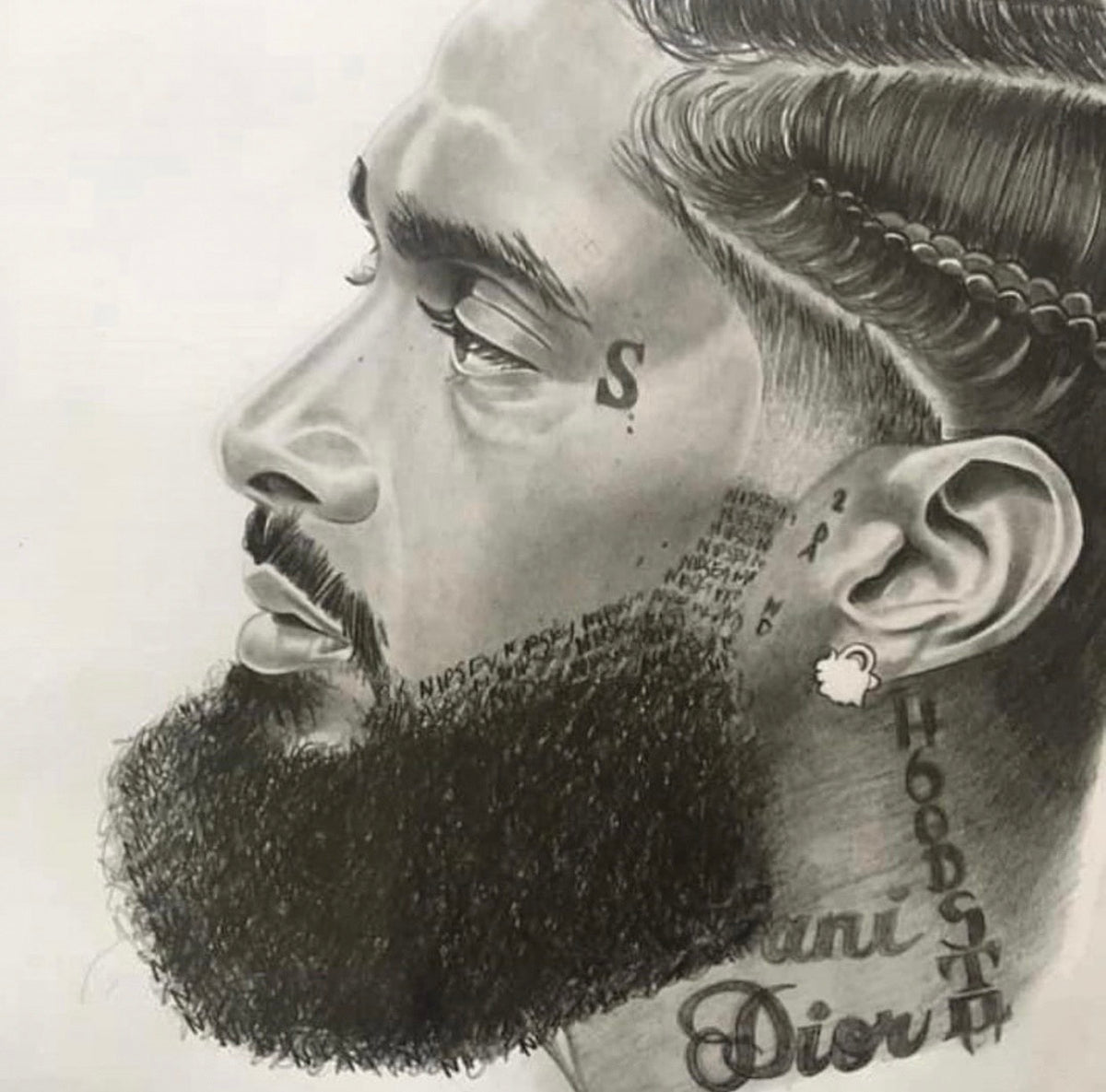 Nipsey hussle portrait hi-res stock photography and images - Alamy